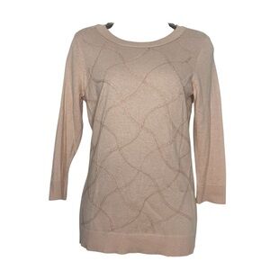 NY&C Pink Crewneck Sweater New Size small -medium